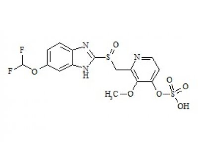 PUNYW6266430 O-Desmethyl Pantoprazole O-Sulfate