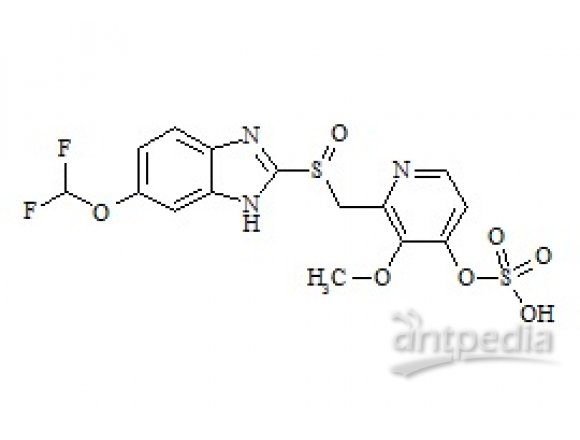 PUNYW6266430 O-Desmethyl Pantoprazole O-Sulfate