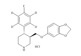 PUNYW7294149 <em>Paroxetine</em> <em>EP</em> <em>Impurity</em> <em>D-d</em>4 <em>HCl</em>