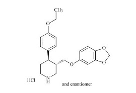 <em>PUNYW7299215</em> <em>trans-Paroxetine</em> <em>HCl</em> <em>Hemihydrate</em> <em>Impurity</em> <em>C</em> <em>HCl</em>