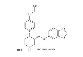 PUNYW7300144 cis-<em>Paroxetine</em> <em>HCl</em> Hemihydrate <em>Impurity</em> C <em>HCl</em>