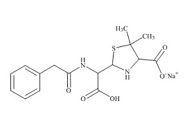 PUNYW13095382 Benzyl Penicilloic <em>Acid</em> Sodium Salt (<em>Mixture</em> of <em>Diastereomers</em>)