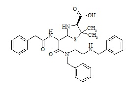 PUNYW13097599 <em>Benzathine</em> Benzyl Penicillin Impurity C (Benzylpenicilloic acids <em>Benzathine</em>)