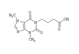 PUNYW21954245 <em>1</em>-(<em>3-Carboxypropyl</em>)-<em>3,7-dimethylxanthine</em>