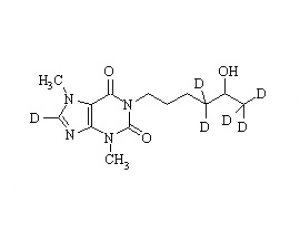 PUNYW21956323 Hydroxy Pentoxifylline-d6