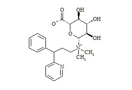 PUNYW25139365 Pheniramine <em>N-Glucuronide</em> (<em>Mixture</em> of <em>Diastereomers</em>)
