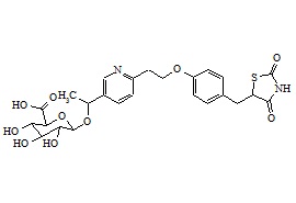 PUNYW12709444 <em>Hydroxy</em> <em>Pioglitazone</em> (<em>M</em>-IV) ?-D-Glucuronide