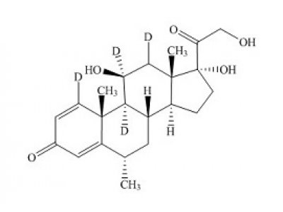 PUNYW4511265 6-alpha-Methyl Prednisolone-d4 (Methylprednisolone-d4)
