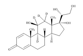 PUNYW4761533 <em>20</em>(<em>R</em>)-<em>Hydroxy</em> <em>Prednisolone</em>-d4