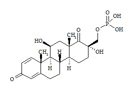 PUNYW4544457 <em>11-beta</em>,<em>17-alfa-Dihydroxy-17</em>-[(phosphonooxy)methyl]-D-homoandrosta-1,4-<em>diene</em>-3,17a-dione