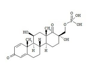 PUNYW4544457 11-beta,17-alfa-Dihydroxy-17-[(phosphonooxy)methyl]-D-homoandrosta-1,4-diene-3,17a-dione