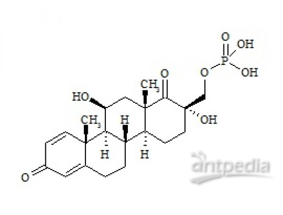 PUNYW4544457 11-beta,17-alfa-Dihydroxy-17-[(phosphonooxy)methyl]-D-homoandrosta-1,4-diene-3,17a-dione