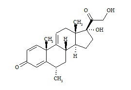 <em>PUNYW4591278</em> <em>Methylprednisolone</em> <em>EP</em> <em>Impurity</em> <em>G</em>