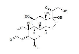 PUNYW4596527 <em>Methylprednisolone</em> <em>EP</em> <em>impurity</em> H (6-beta-Methyl Prednisolone)
