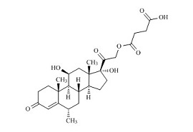 PUNYW4597452 <em>Methylprednisolone</em> Hydrogen Succinate <em>EP</em> <em>Impurity</em> D