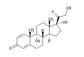 <em>PUNYW4598321</em> <em>Prednisolone</em> <em>Impurity</em> (<em>9-Hydroxy</em> <em>Prednisolone</em>)