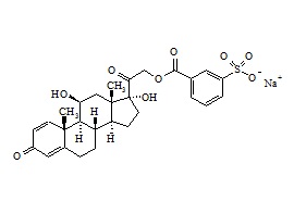 PUNYW4607339 <em>Prednisolone</em> Sodium  21-Metasulfobenzoate
