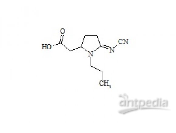 PUNYW7357173 Pramipexole Related Compound (rac-N-Propyl-2-Cyanimidopyrrolidine-5-Acettic Acid)