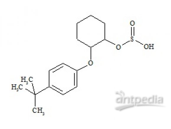PUNYW22209493 Propargite Impurity (2-(4-tert-Butylphenoxy)cyclohexyl Hydrogen Sulfite)
