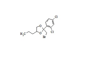 <em>PUNYW25674444</em> <em>2</em>-(<em>Bromomethyl</em>)-<em>2</em>-(<em>2,4-dichlorophenyl</em>)-<em>4-propyl-1,3-dioxolane</em>