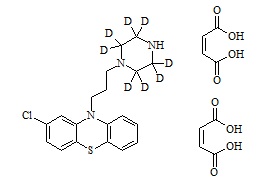 <em>PUNYW21399583</em> <em>N-Desmethyl</em> <em>Prochlorperazine</em>-d8 <em>Dimaleate</em> <em>Salt</em>