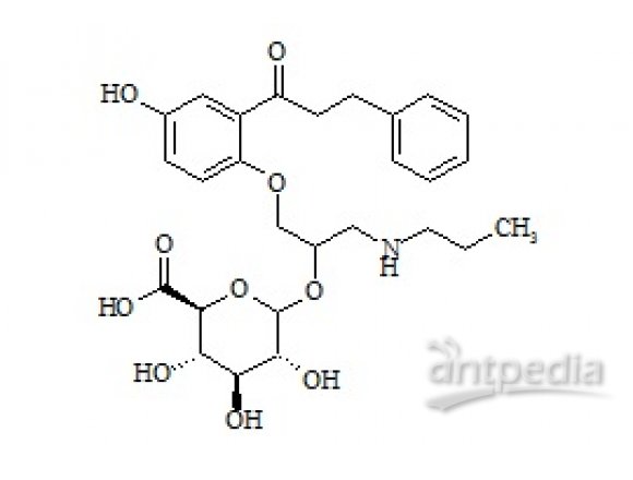 PUNYW14778404 5-Hydroxy Propafenone Glucuronide (Mixture of Diastereomers)