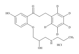 PUNYW14772364 5-Hydroxy <em>Propafenone</em>-d5 <em>HCl</em>