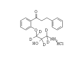 PUNYW14775522 Despropyl <em>propafenone</em>-d5 <em>HCl</em>