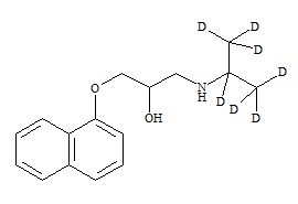 <em>PUNYW12921155</em> <em>Propranolol</em>-d7 (<em>N-Isopropyl</em>-d7)