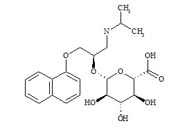 <em>PUNYW12887344</em> (<em>R</em>)-<em>Propranolol</em> <em>Glucuronide</em>