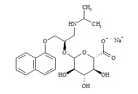 <em>PUNYW12893164</em> (<em>S</em>)-<em>Propranolol</em> <em>Glucuronide</em>