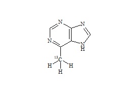 <em>PUNYW25873508</em> <em>6-Methyl</em> <em>Purine</em>-13C