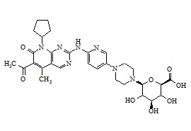 <em>PUNYW12054571</em> <em>Palbociclib</em> <em>N-Glucuronide</em>