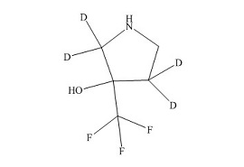 PUNYW22908257 <em>3</em>-(<em>trifluoromethyl</em>)<em>pyrrolidin-3-ol</em>-d4