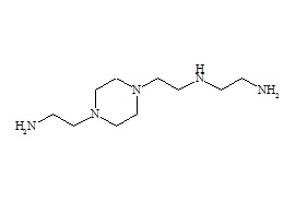 PUNYW22063564 Piperazine Related Compound 2 (<em>N</em>-(2-aminoethyl)piperazine-1,4-<em>diethylamine</em>)