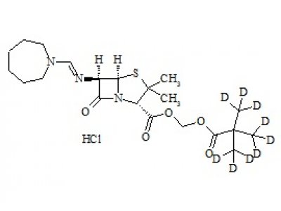 PUNYW26131178 Pivmecillinam-d9 Hydrochloride