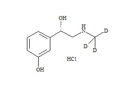 <em>PUNYW5551472</em> (<em>S</em>)-<em>Phenylephrine</em>-d3 <em>Hydrochloride</em>