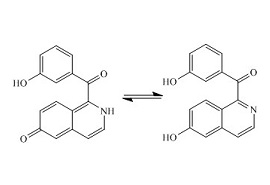 PUNYW5555185 Phenylephrine <em>Isoquinolinone</em> Analog (<em>1</em>-(3-Hydroxybenzoyl)-2-methylisoquinolin-6(<em>2H</em>)-one)
