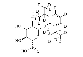 <em>PUNYW12290432</em> <em>Propofol</em>-d17 <em>O-glucuronide</em>