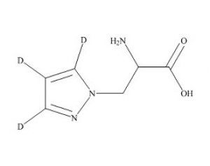 PUNYW27155183 2-Amino-3-(1H-pyrazol-1-yl)propanoic acid-d3