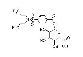 PUNYW26156412 Probenecid <em>acyl</em> <em>glucuronide</em>