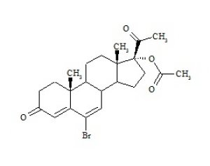 PUNYW5248462 6-Bromo-delta 6-chloro-acetoxyprogesterone