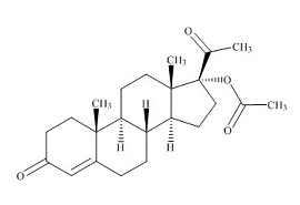 PUNYW5273559 Medroxyprogesterone Acetate EP <em>Impurity</em> H (17-alpha-Acetoxy <em>Progesterone</em>)