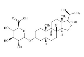 <em>PUNYW5321120</em> (<em>3</em>α,<em>5</em>β,<em>20S</em>)-<em>17,20-Dihydroxypregnan-3-yl</em> β-<em>D-Glucopyranosiduronic</em> <em>Acid</em>