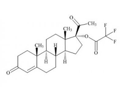 PUNYW5360356 17-alpha-Hydroxy Progesterone Trifluoroacetate
