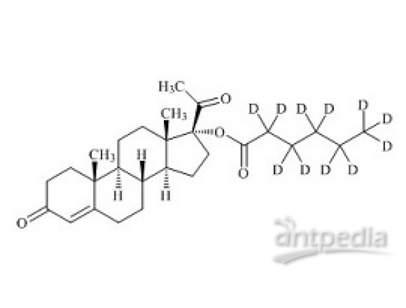 PUNYW5412560 17-alpha-Hydroxy Progesterone Caproate-d11