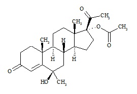 <em>PUNYW5223355</em> <em>6-beta-Hydroxy</em> <em>Medroxy</em> <em>Progesterone</em> <em>17-Acetate</em>