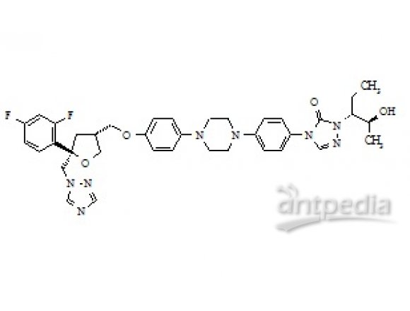 PUNYW3825426 Posaconazole Diastereoisomer 6 (R,R,R,S)