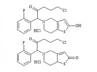 PUNYW6351201 Prasugrel Impurity 6 HCl (Mixture of Isomers)