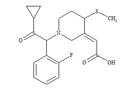 PUNYW6354368 <em>Prasugrel</em> <em>Metabolite</em> (trans <em>R-106583</em>, <em>Mixture</em> of Diastereomers)